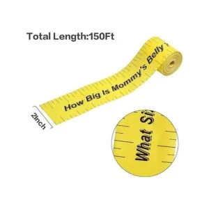 ABOAT 2 rollos de cinta métrica de vientre para_4
