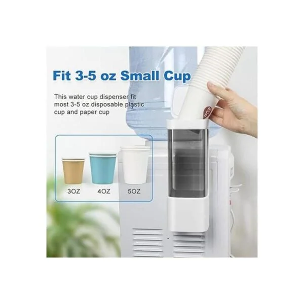 Dispensador de tazas enfriador de agua tipo tirón para