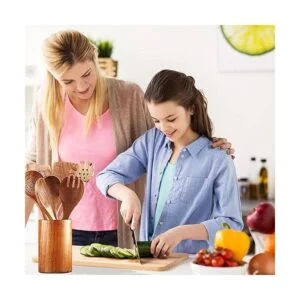 Cucharas de madera para cocinar 7 piezas de utensilios de_5