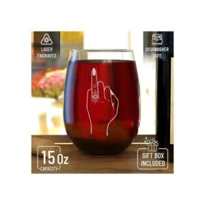 Shop4Ever Anillo de boda con diseño de dedo grabado sin_2