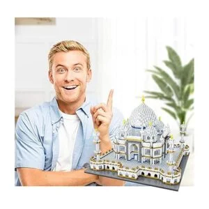 Architecture Taj Mahal Micro Blocks Kit de construcción de_2
