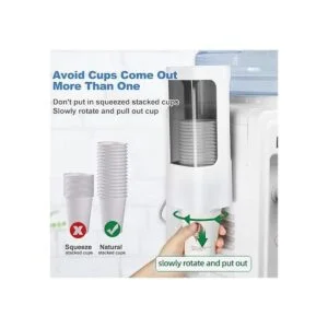Dispensador de tazas enfriador de agua tipo tirón para