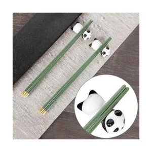 Palillos reutilizables de fibra de vidrio con soporte