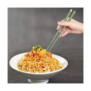 Palillos reutilizables de fibra de vidrio con soporte