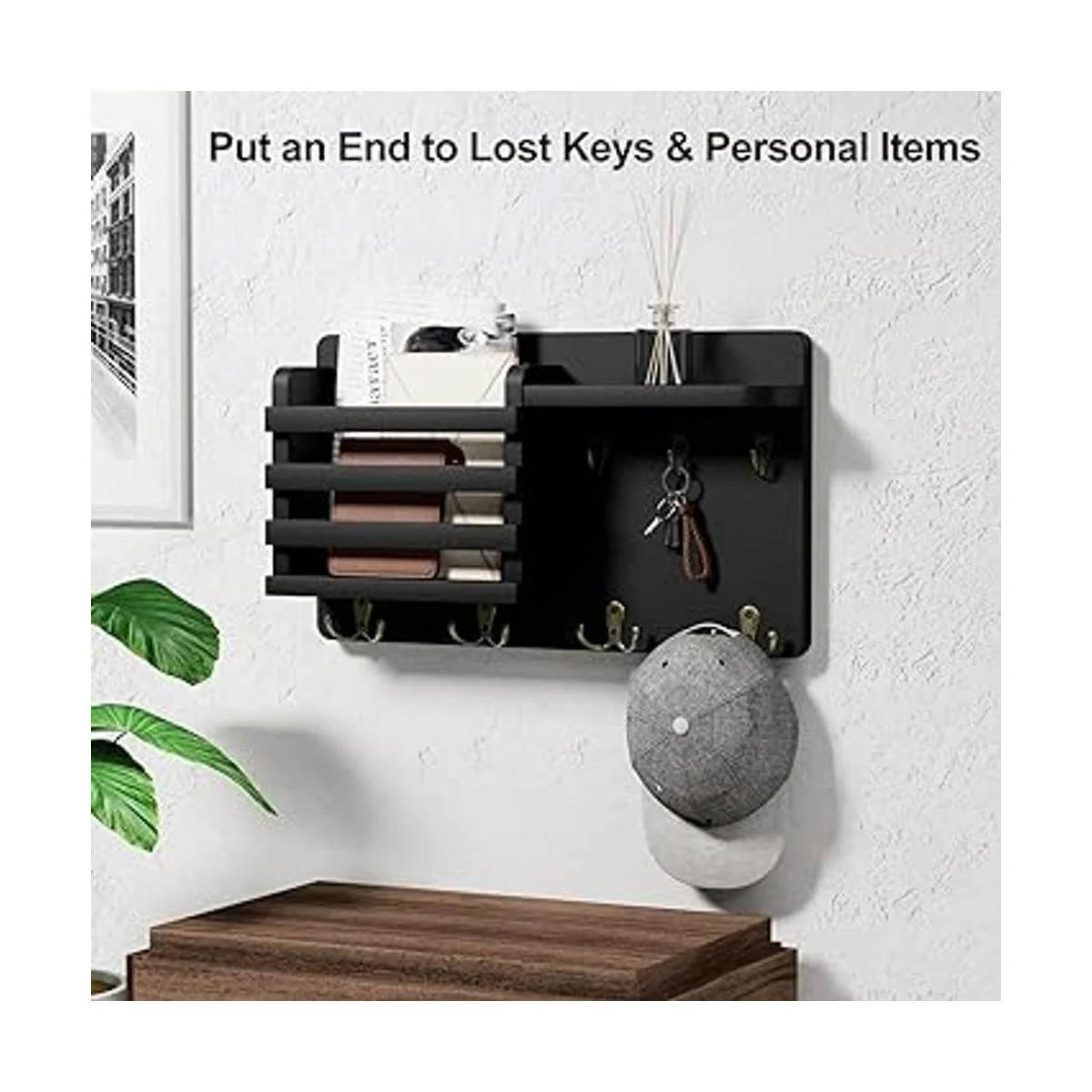 Nekon Soporte de correo para organizador de correo de