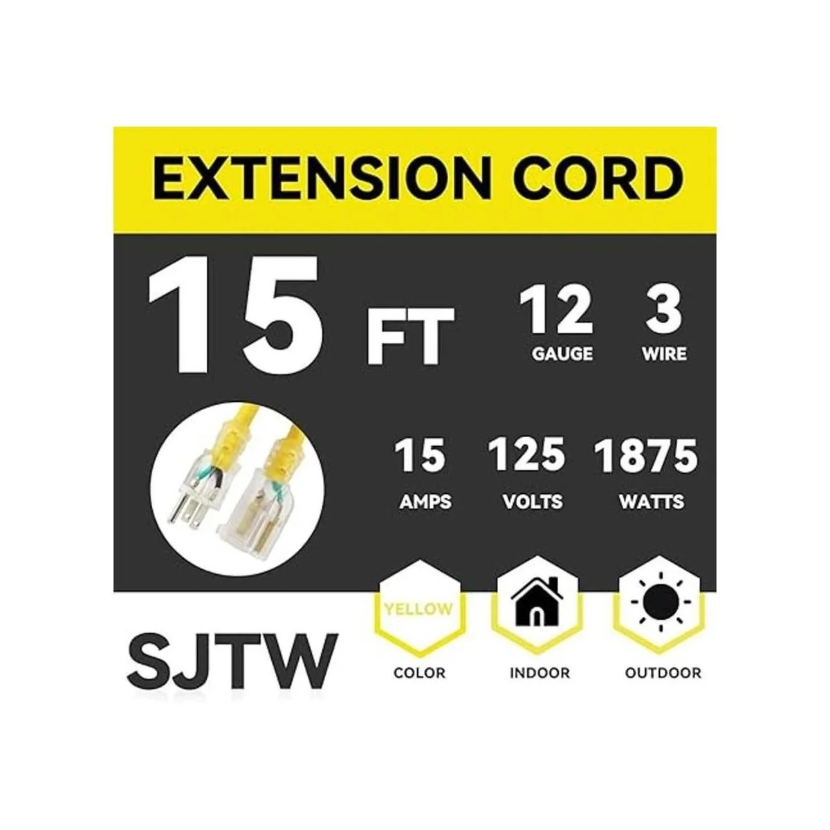 EP Cable de extensión iluminado para exteriores de 15_2