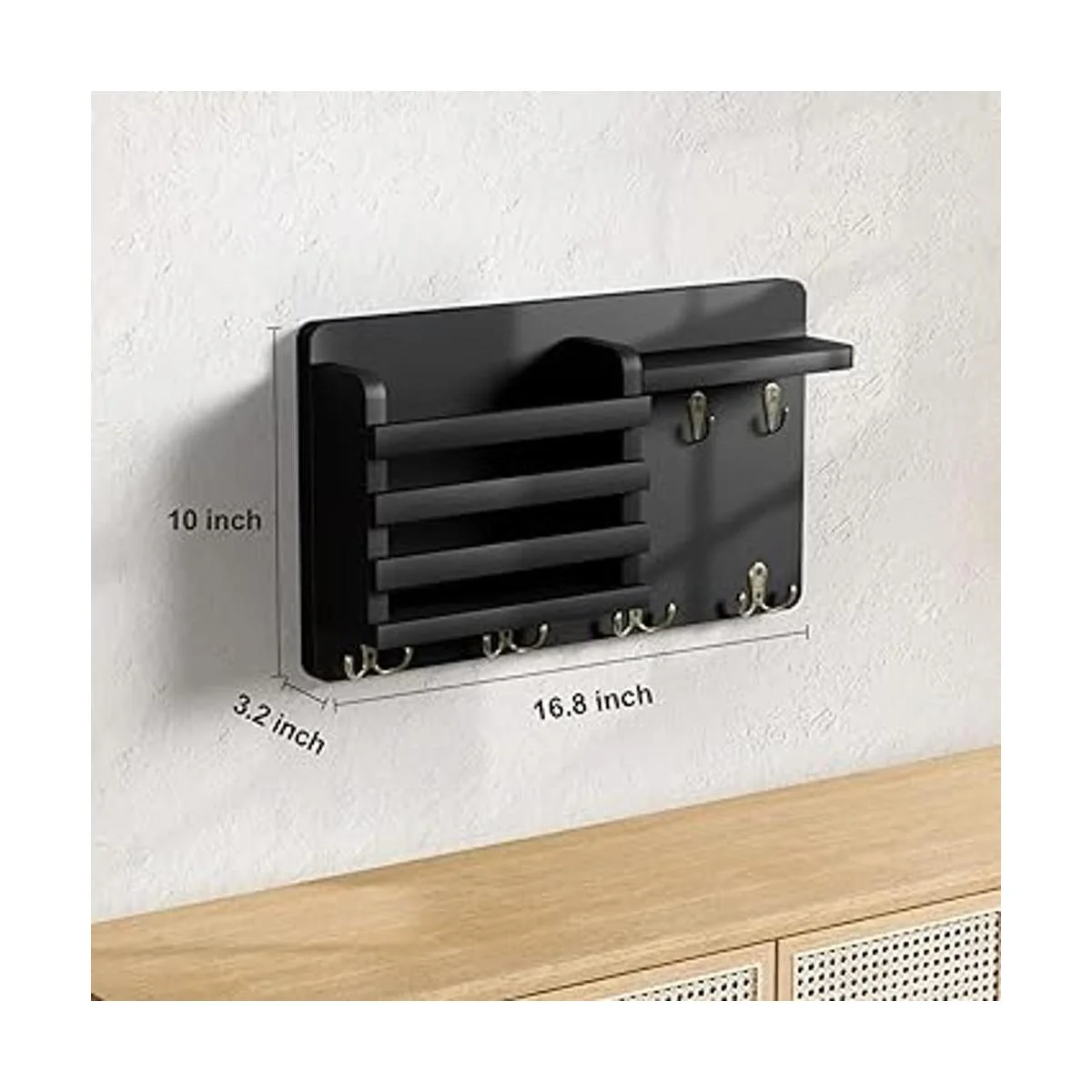 Nekon Soporte de correo para organizador de correo de