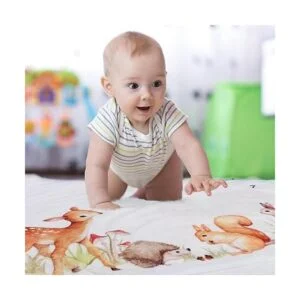 Yoothy Woodland Baby Manta mensual para niño y niña