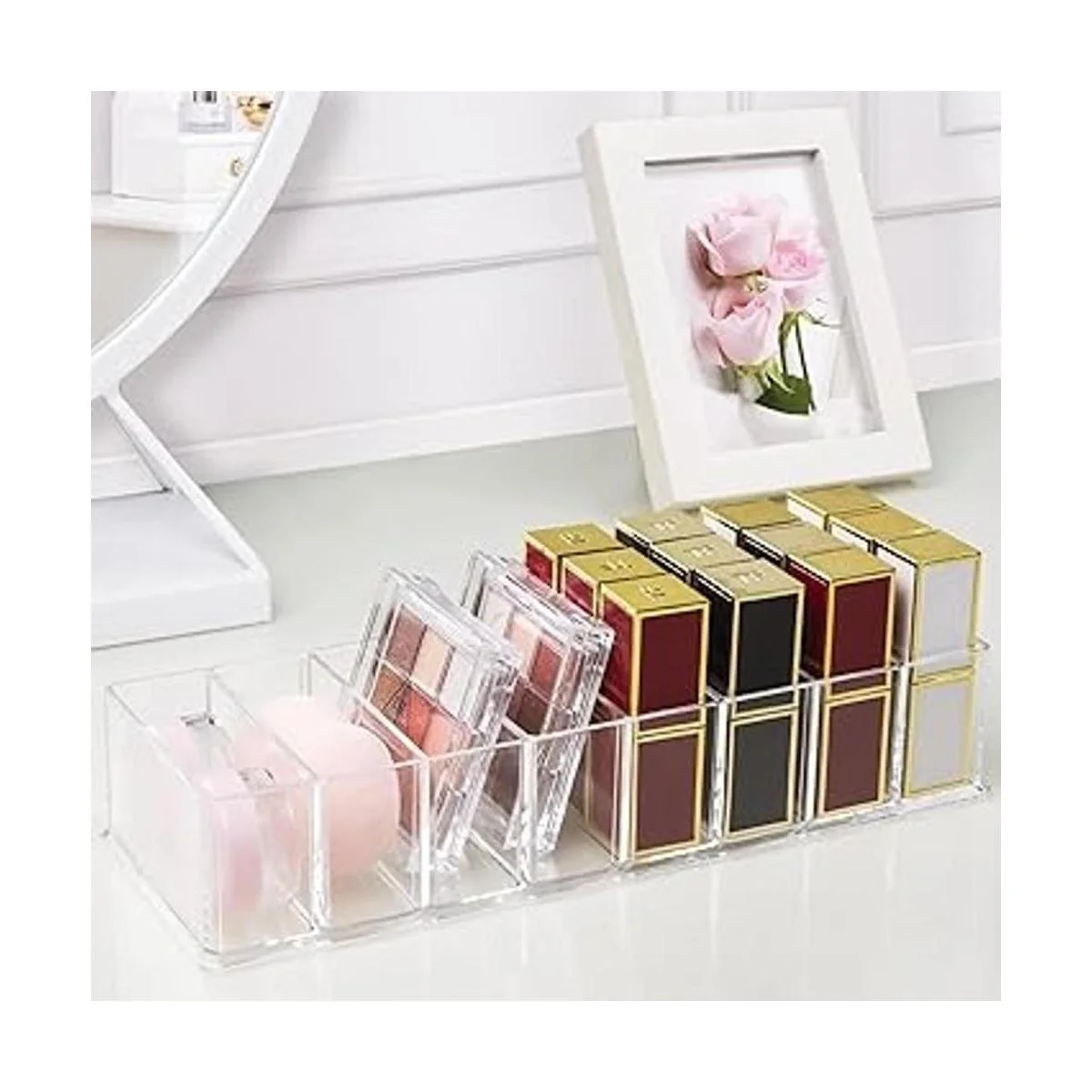 Seitop Organizador de maquillaje desmontable 8