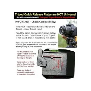 DaVoice Soporte para trípode de repuesto para Vivitar_2