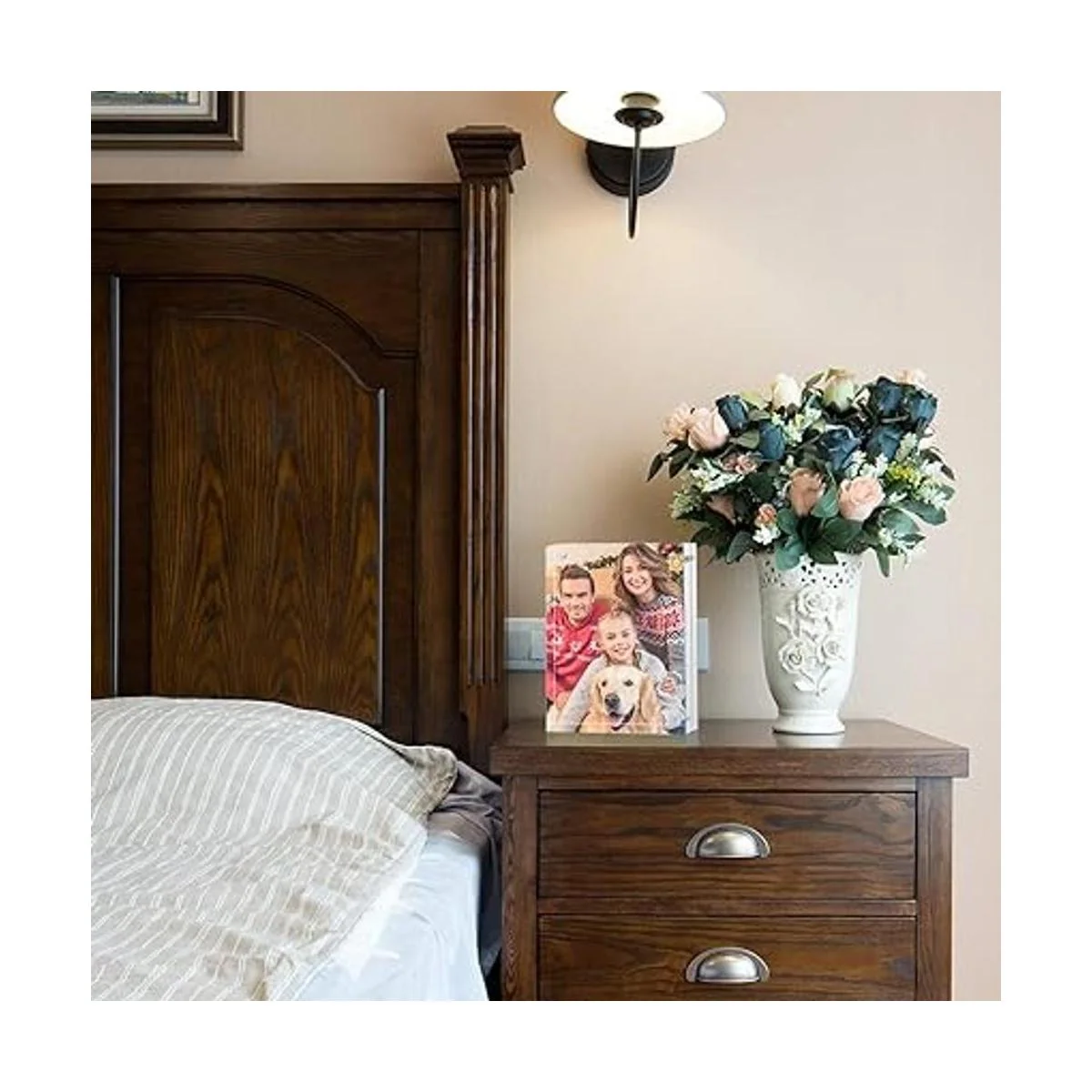 NIUBEE Marcos de fotos de acrílico de 4 x 6 pulgadas_5