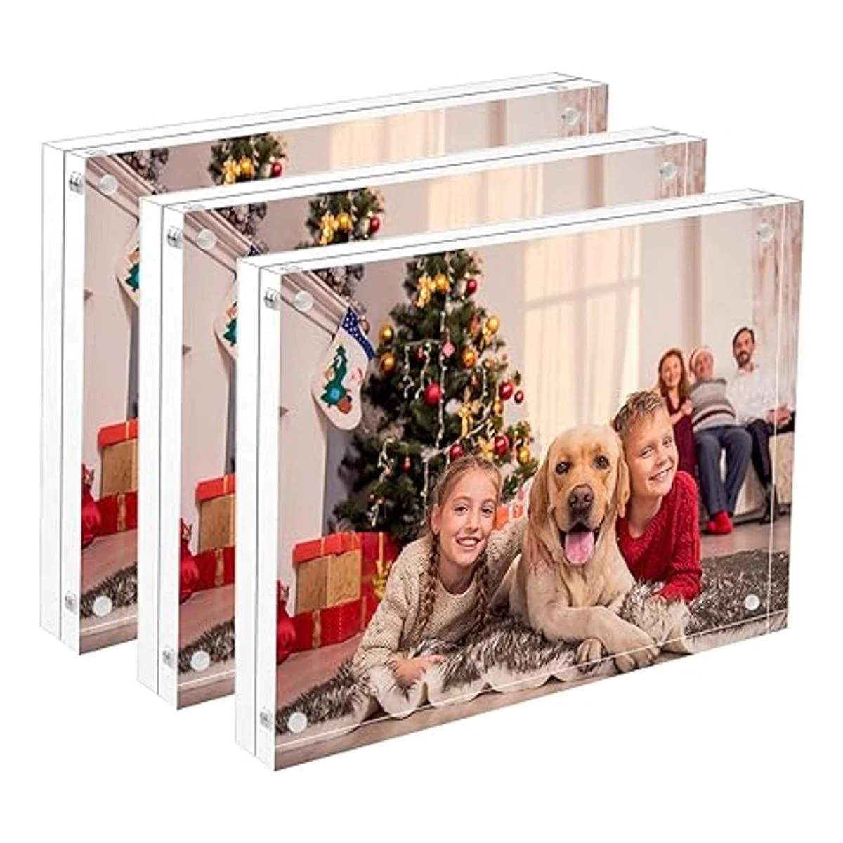 NIUBEE Marcos de fotos de acrílico de 4 x 6 pulgadas_1