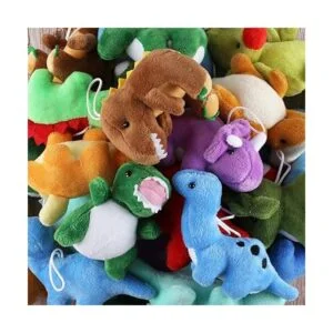 Paquete de 16 juguetes de peluche de dinosaurios a granel_6