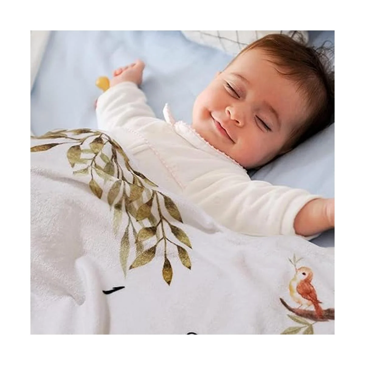 Yoothy Woodland Baby Manta mensual para niño y niña