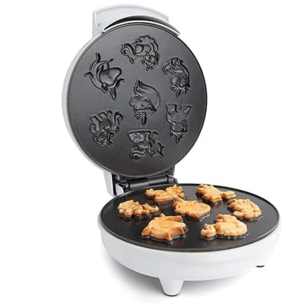 Mini máquina de gofres de unicornio crea 7 waffles_3
