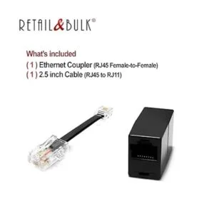 Cable telefónico de interconexión 2 unidades de 3 pies_4