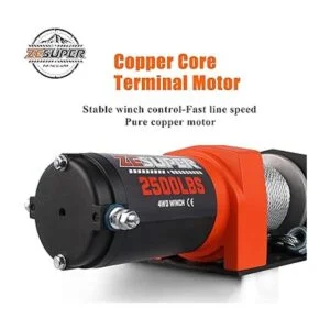 ZESUPER Kit de cabestrante eléctrico con control remoto_3