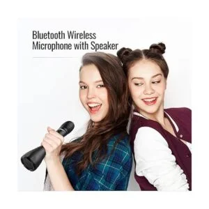 Micrófono inalámbrico Bluetooth 2 en 1 y amplificador de_5