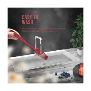 BakeRoyal Juego de espátulas de silicona 4 espátulas de_4