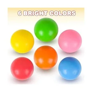 ArtCreativity Bolas de rebote alto para niños juego de_4