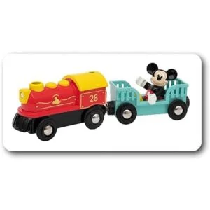 BRIO 32292 Disney Mickey Deluxe Juego de tren de madera_4