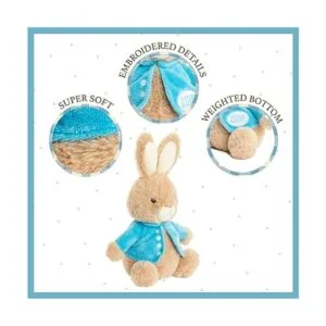 Peter Rabbit Conejo de peluche de animales de peluche_3