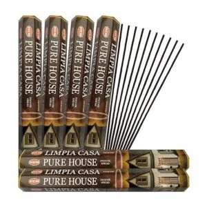 Pure House Paquete de varillas de incienso e incienso con_5