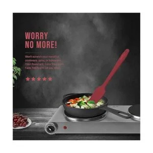 BakeRoyal Juego de espátulas de silicona 4 espátulas de_6