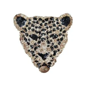 Artem Parche de cabeza de leopardo 1 pieza con_1