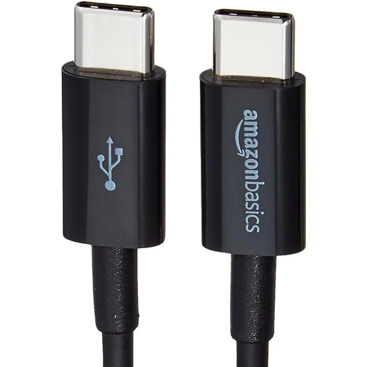 Cable de carga USB tipo C a USB tipo C 2.0 3 pies negro_3