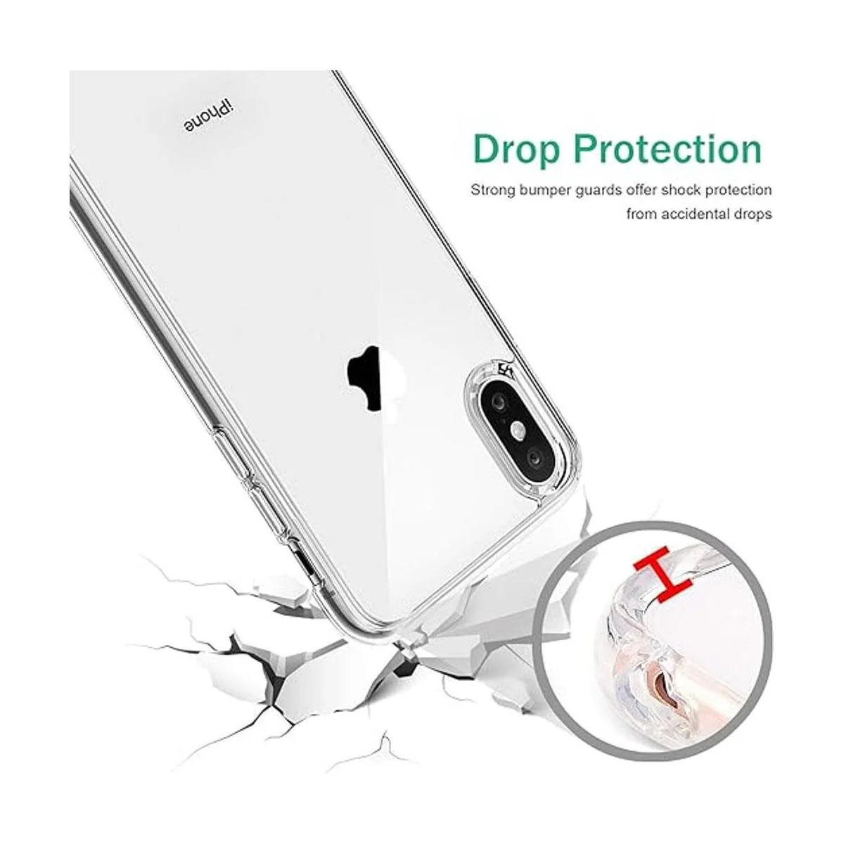 TENOC Funda de teléfono compatible con iPhone Xs Max de_4