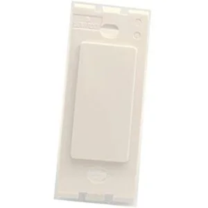 Leviton pj13r 1Gang Wallplate en blanco Midway Tamaño_1