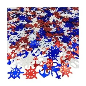 Confetti Mesa metálica con purpurina para decoración de_1