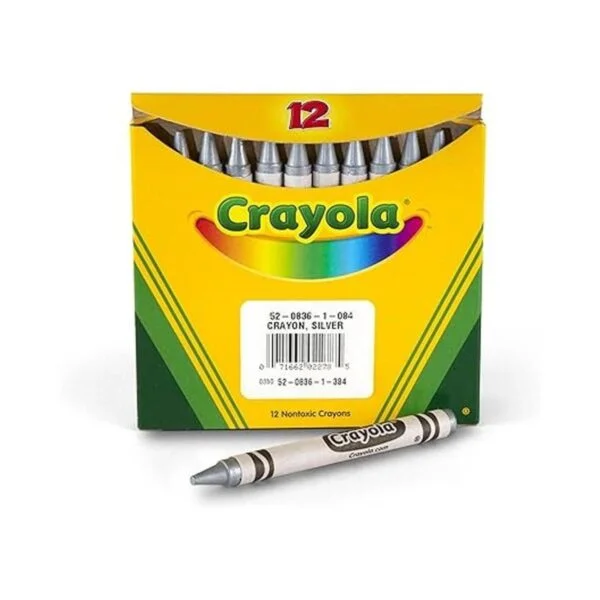 Crayola Crayones plateados metálicos crayones a granel_2
