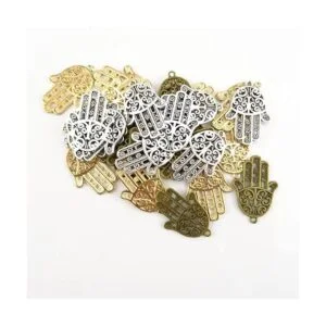 yuetonPack de 30 colgantes de mano para manualidades_2