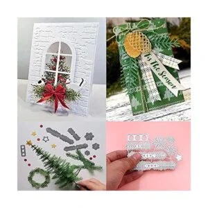 YuYww Plantillas de troqueles de corte de metal para árbol_5