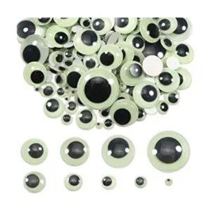 TOAOB 200 piezas que brillan en la oscuridad ojos