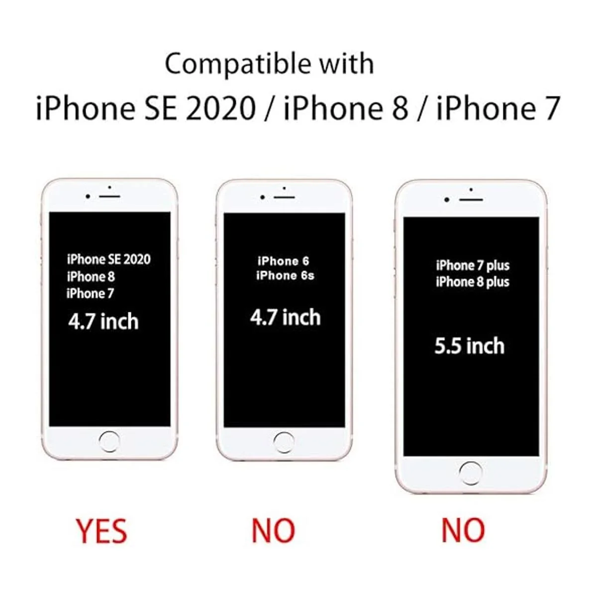 TENOC Funda de teléfono compatible con iPhone SE 32_2