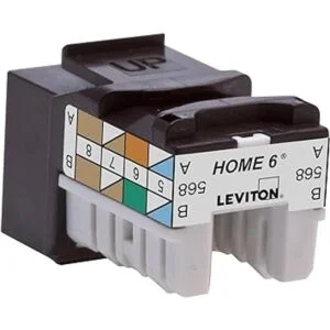 Leviton 61HOMRE6 Home 6 Conector a presión cableado_2