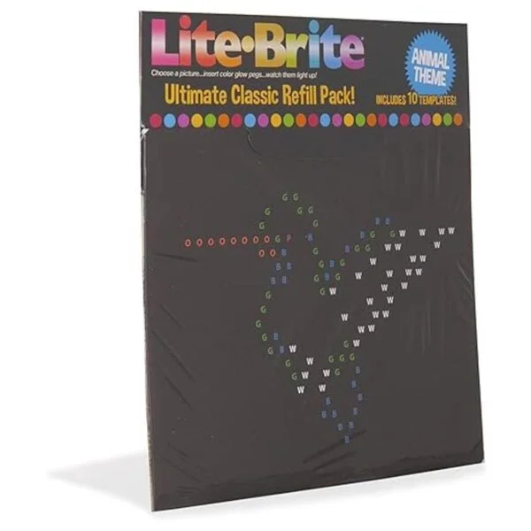 Lite Brite Ultimate Classic Paquete de recambio Tema de_3
