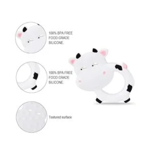 Juguetes de dentición para bebés mordedor de silicona de_2