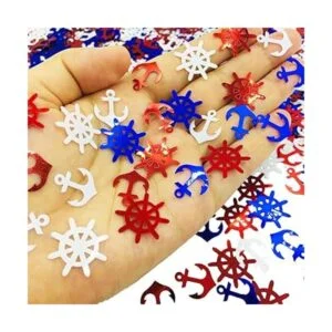 Confetti Mesa metálica con purpurina para decoración de_2