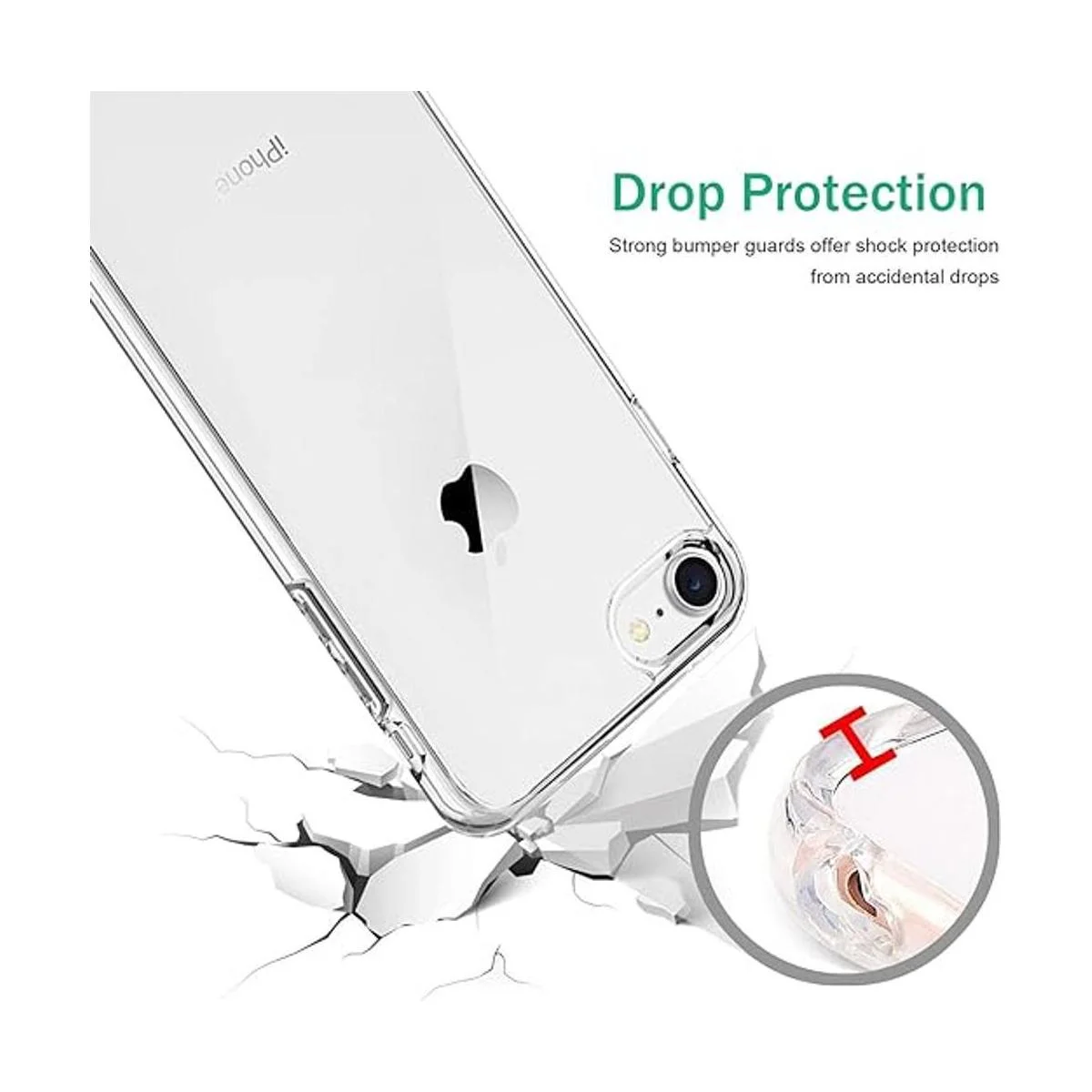 TENOC Funda de teléfono compatible con iPhone SE 32_4