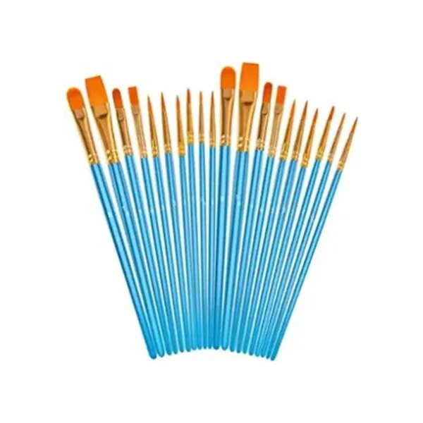 Soucolor Juego de pinceles de pintura acrílica 20 piezas