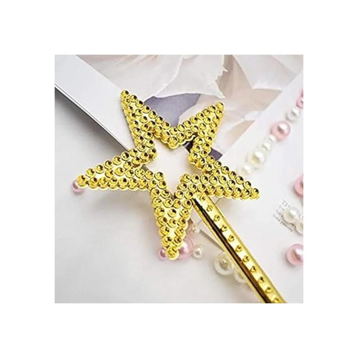 AKOAK Varita de estrella varita de ángel de princesa de_4