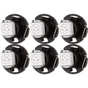cciyu Paquete de 6 luces LED T4.7 Neo Wedge 5050 de_1