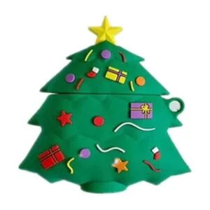 ICIRencontrer 3D Cute Christmas Gifts Funda para Airpods