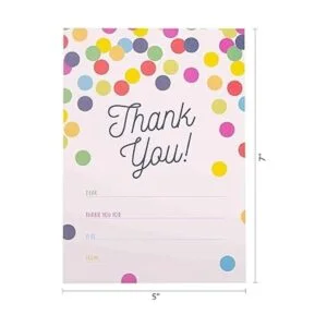 Tarjetas de agradecimiento para niños 20 tarjetas con_2