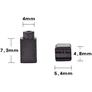 4 brochas de motor de carbono compatibles con Dremel 3000_6