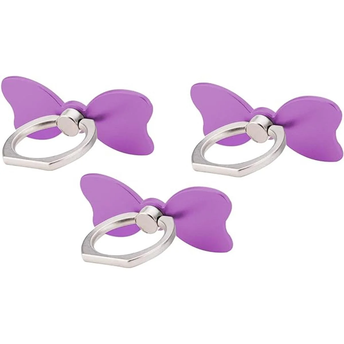 teléfono celular soporte de anillo dorado rosa brillante_1